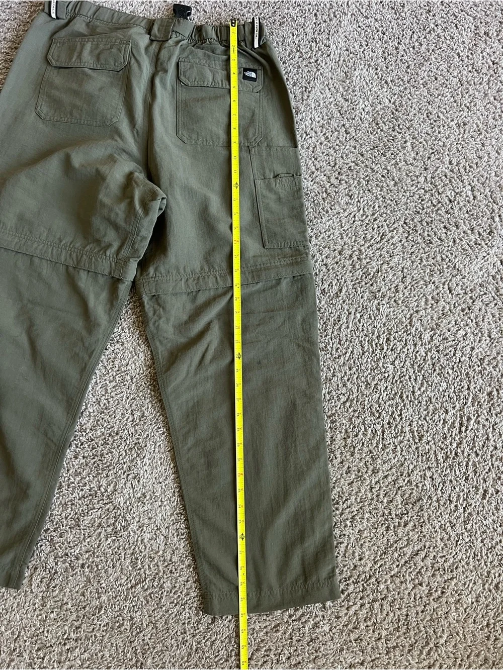 The North Face Men's Cargo Convertible Hiking Pants size M